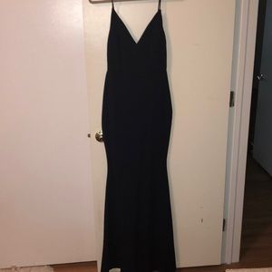 Formal Navy Elegant dress
